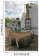 Whisky Barrels Distillery Scotland Wall Decal
