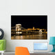 Chain Bridge and Buda Wall Decal