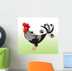 Rooster Illustration Wall Decal
