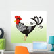 Rooster Illustration Wall Decal