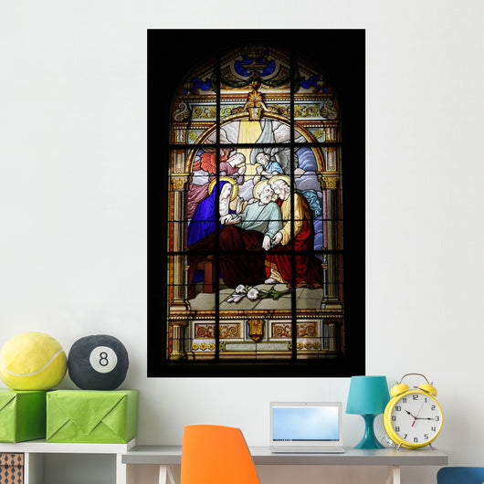 Cathedral Basilica of St. Joseph Stained Glass Window 1 Wall Decal