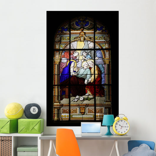 Cathedral Basilica of St. Joseph Stained Glass Window 1 Wall Decal
