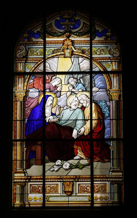 Cathedral Basilica of St. Joseph Stained Glass Window 1 Wall Decal