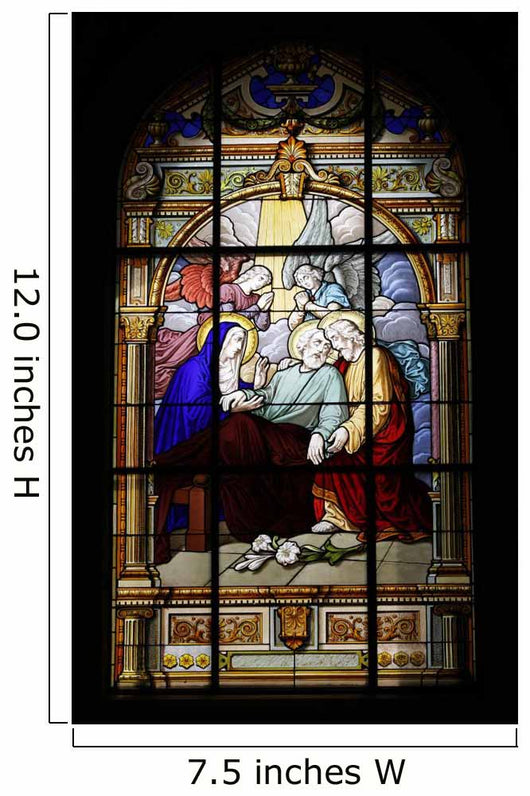 Cathedral Basilica of St. Joseph Stained Glass Window 1 Wall Decal