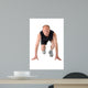 Senior Man Ready to Wall Decal