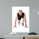 Senior Man Ready to Wall Decal