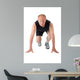 Senior Man Ready to Wall Decal