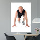 Senior Man Ready to Wall Decal