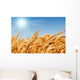 Golden Wheat Field Wall Decal