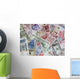 Foreign Currency Wall Decal