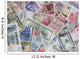 Foreign Currency Wall Decal