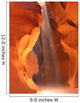 Sunbeam Upper Antelope Canyon Wall Decal