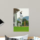 Stock Photo Cricket Bowler Wall Decal