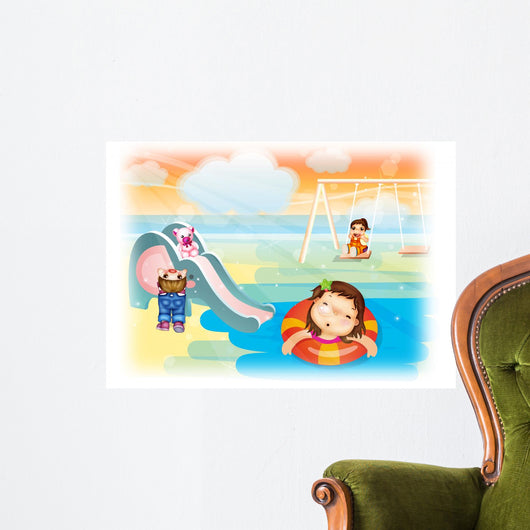Cartoon Wall Decal