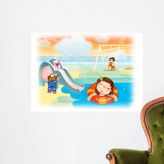 Cartoon Wall Decal