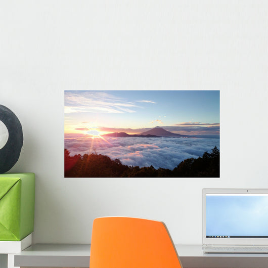 Mount Fuji Sunrise Wall Decal