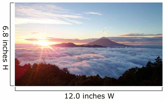 Mount Fuji Sunrise Wall Decal