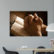 Praying Hands Open Bible Wall Decal