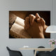 Praying Hands Open Bible Wall Decal
