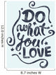 Do What You Love Wall Decal