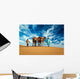 Two Cameleers Camel Drivers Wall Decal