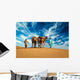 Two Cameleers Camel Drivers Wall Decal