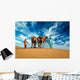 Two Cameleers Camel Drivers Wall Decal