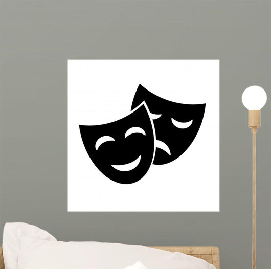 Mask Vector Icon Wall Decal