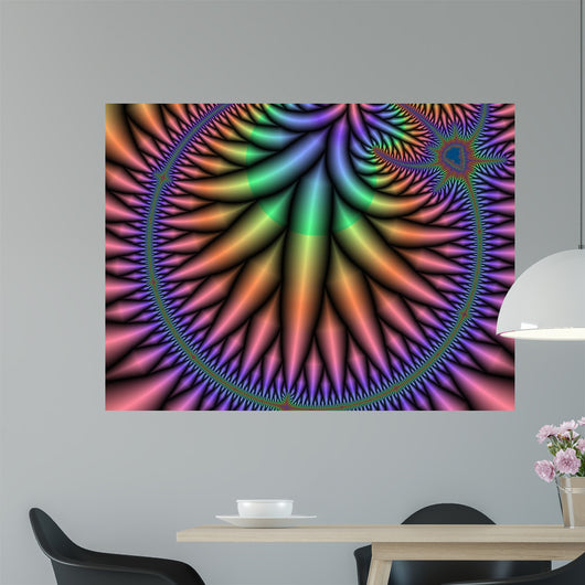 Fractal Wall Decal