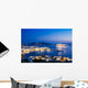 Mykonos Town Night from Wall Decal