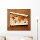 Vintage World Map Wall Decal