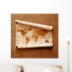Vintage World Map Wall Decal