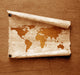 Vintage World Map Wall Decal