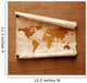 Vintage World Map Wall Decal