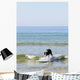 Dog Is Surfing Himself Wall Decal