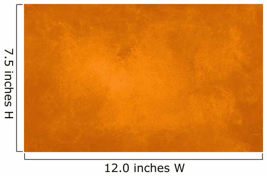 Orange Marbled Texture Autumn Wall Decal