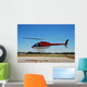 Helicopter Hovering Wall Decal