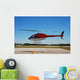 Helicopter Hovering Wall Decal
