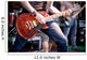 Guitar Player Rock Concert Wall Decal