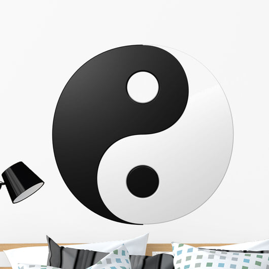Ying Yang Wall Decal