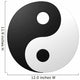 Ying Yang Wall Decal