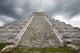 Storm over El Castillo Wall Decal