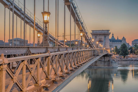 Budapest Hungary Szechenyi Chain Wall Decal