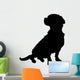 Mixed Breed Silhouette Wall Decal