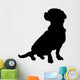 Mixed Breed Silhouette Wall Decal