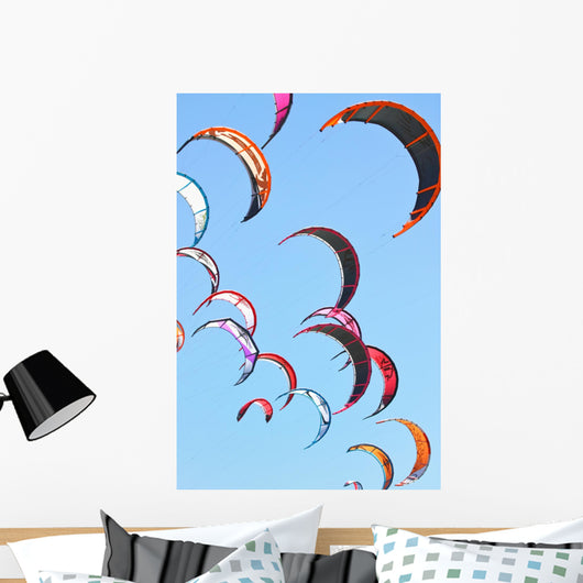 Kiteboarding Kites Sky Wall Decal
