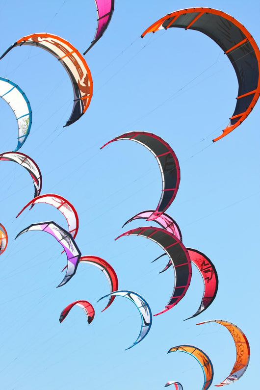 Kiteboarding Kites Sky Wall Decal