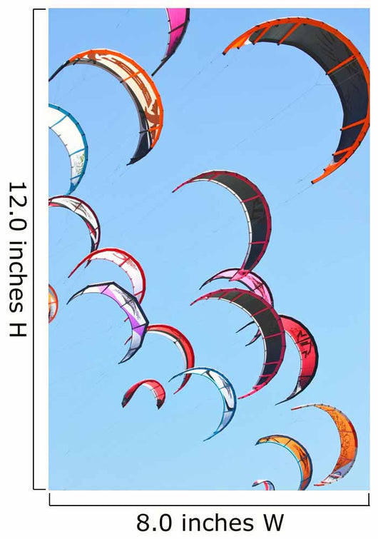 Kiteboarding Kites Sky Wall Decal