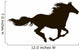 Drawing Silhouette Running Horse Wall Decal