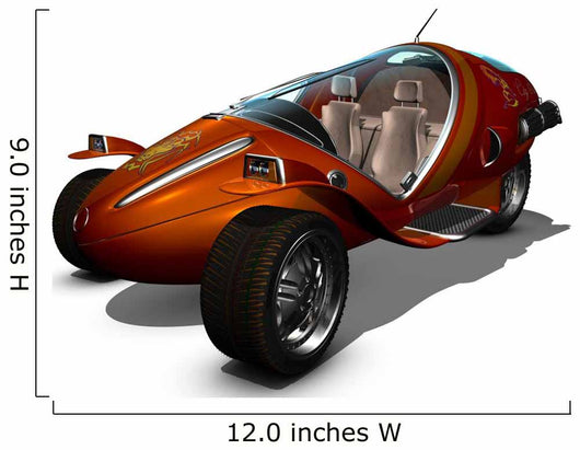 Concept Car1 Wall Decal